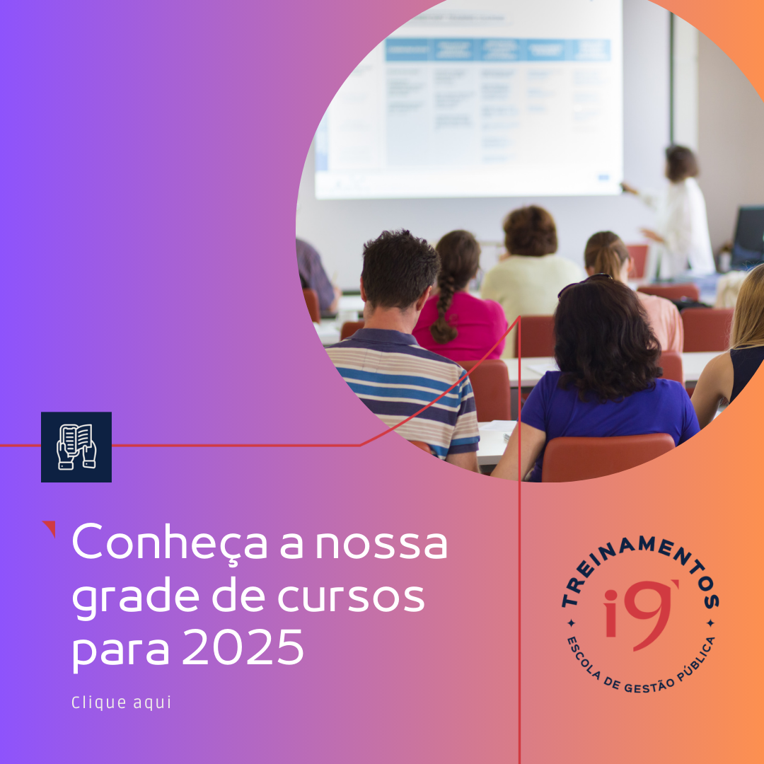 Calendário de Cursos I9 Treinamentos 2025